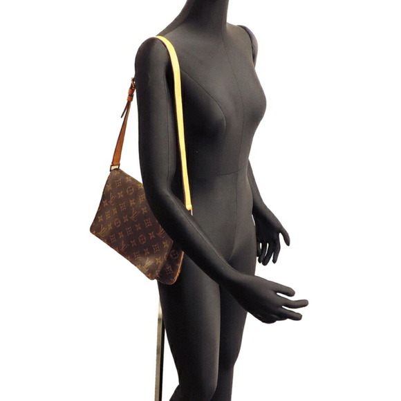 LOUIS VUITTON Musette Tango Shoulder Bag M51257 Monogram Brown ⭐ - Picture 9 of 10